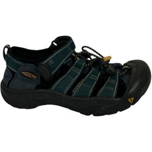 Keen Kids‎ Size 13 Navy Blue Sandals Toe Protection Elastic Strap Water Shoes